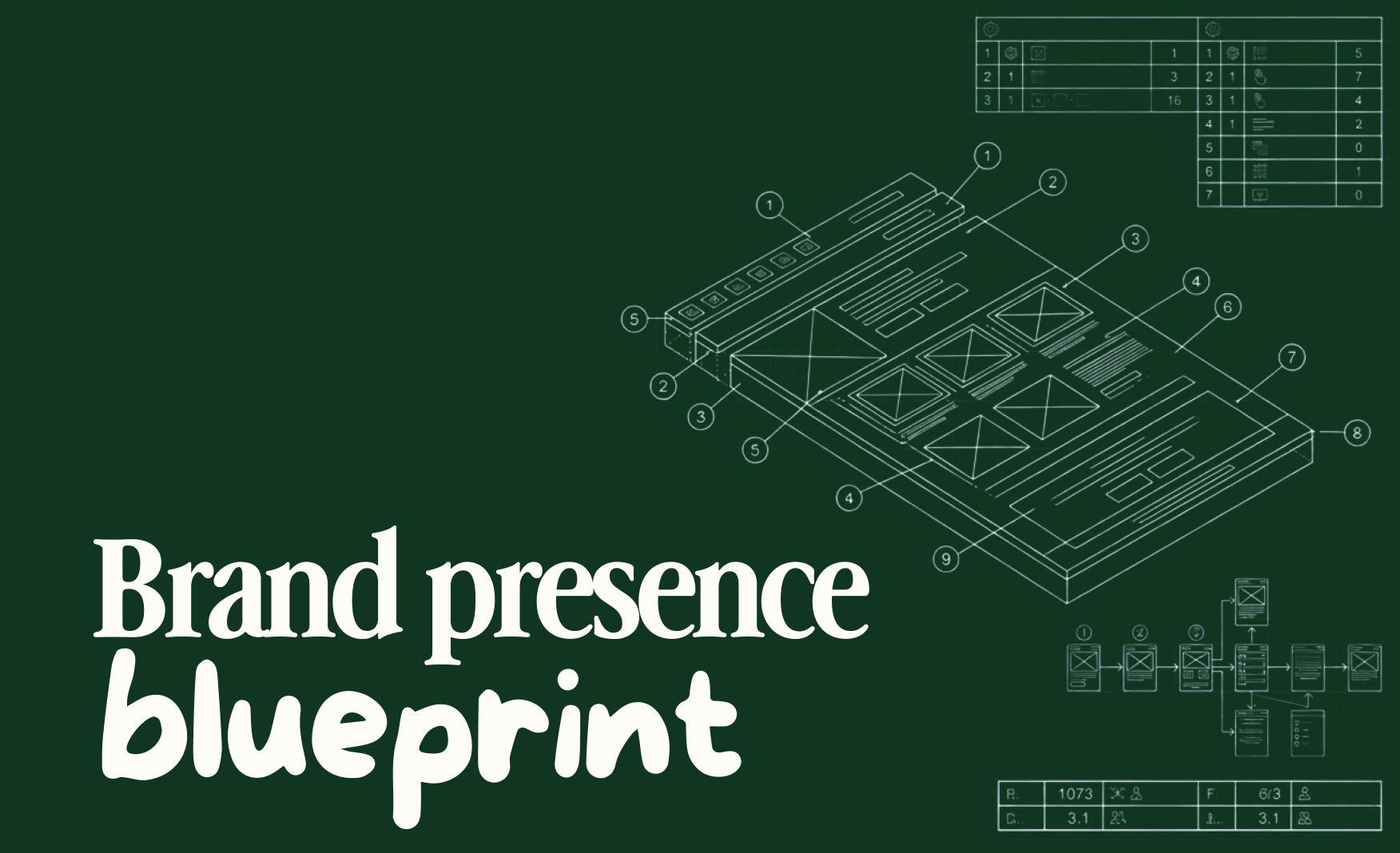 website ux design blueprint image